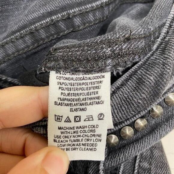 Free People Vintage Studded Payton Skinny Jean 27 - Picture 5 of 8